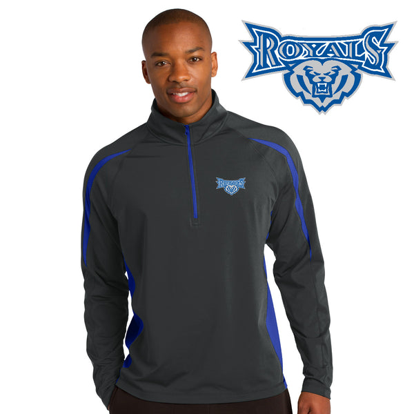 Southeastern - ST851-a 1/2-Zip Colorblock Pullover