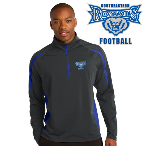 Southeastern - ST851-b 1/2-Zip Colorblock Pullover
