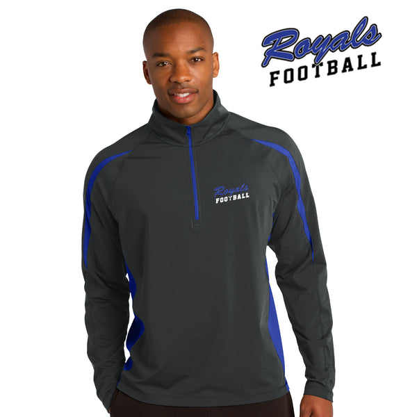 Southeastern - ST851-l 1/2-Zip Colorblock Pullover