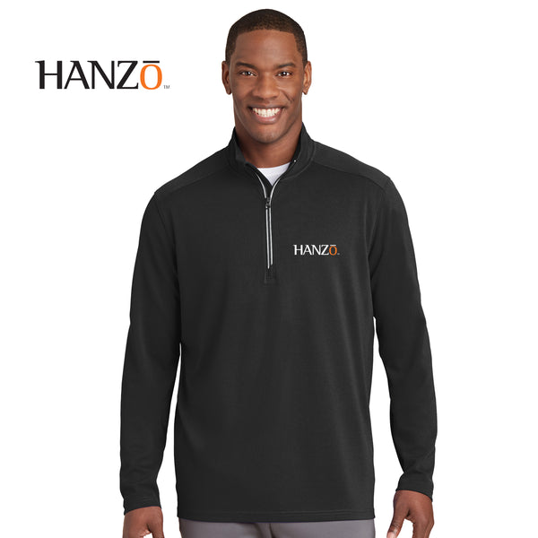 Hanzo - ST860 Sport-Tek® Sport-Wick® Textured 1/4-Zip Pullover