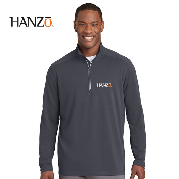 Hanzo - ST860 Sport-Tek® Sport-Wick® Textured 1/4-Zip Pullover