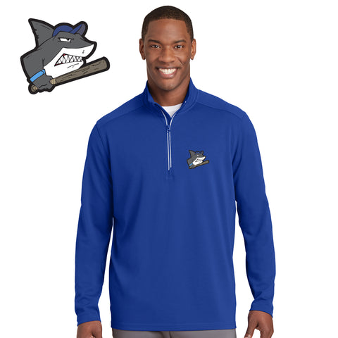 Sharks - ST860 Sport-Tek® Sport-Wick® Textured 1/4-Zip Pullover