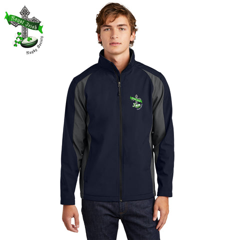 Royal Irish - ST970 Sport-Tek® Colorblock Soft Shell Jacket