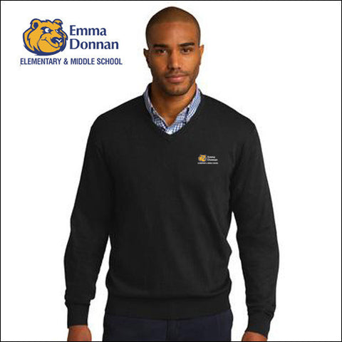 Emma SW285 Port Authority® V-Neck Sweater