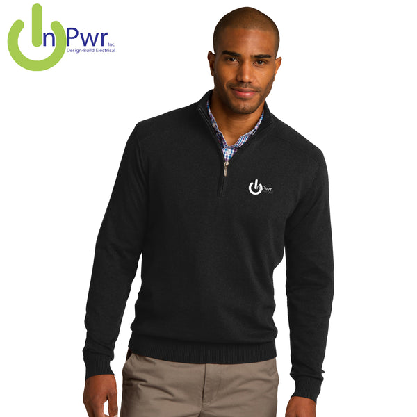 InPwr - SW290 Port Authority® 1/2-Zip Sweater