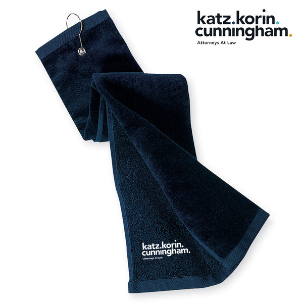 KKC - TW50 Port Authority® Grommeted Tri-Fold Golf Towel