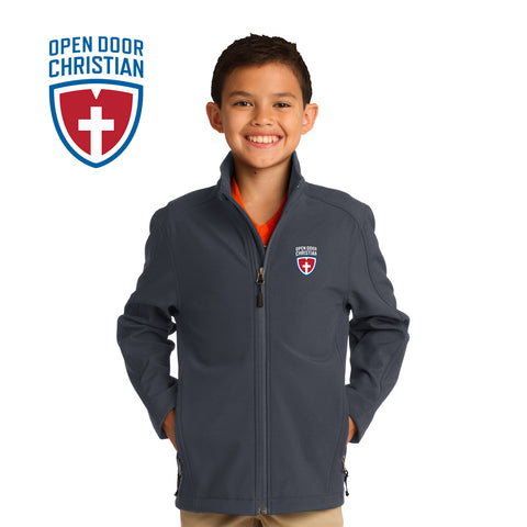 Open Door - Y317 Port Authority® Youth Core Soft Shell Jacket