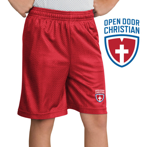 Open Door - YST510 Sport-Tek® Youth PosiCharge® Classic Mesh Short