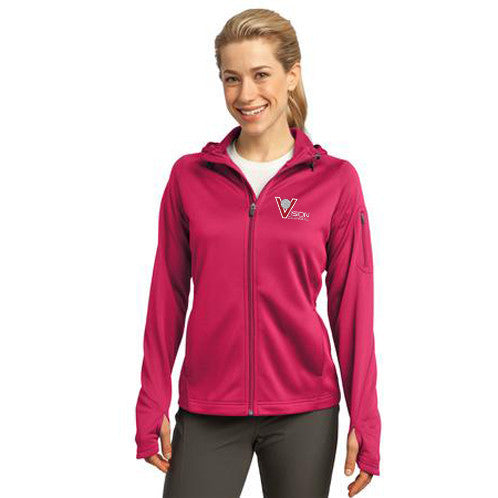 L248 Sport-Tek® Ladies Tech Fleece Full-Zip Hooded Jacket