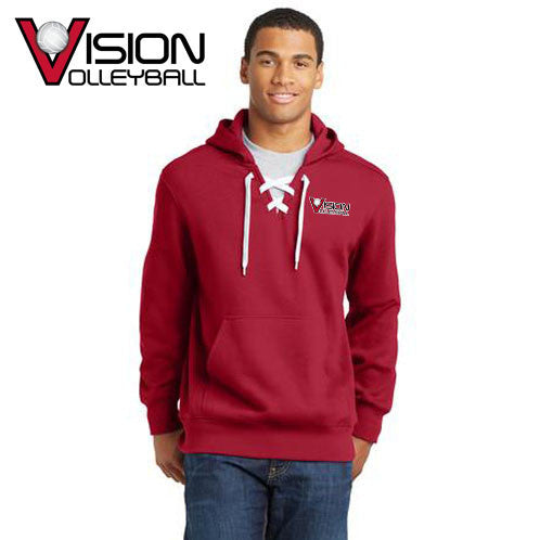 ST271 Sport-Tek® Lace Up Pullover Hooded Sweatshirt