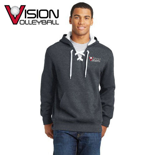ST271 Sport-Tek® Lace Up Pullover Hooded Sweatshirt